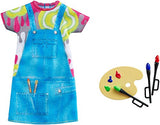 Barbie Fashions - Painting Pretty Artist Barbie Doll Outfit With Color Palette & Paintbrushes