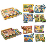 Melissa and Doug Mini-Puzzle Pack Bundle