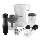 KitchenAid KHB2351OB 3-Speed Hand Blender - Onyx Black