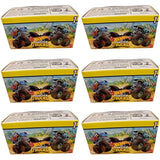 Hot Wheels Monster Trucks Minis Blind Box Yellow Wave Series 1 (Pack of 6)