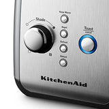 KitchenAid KMT223OB 2-Slice Toaster with One-Touch Lift/Lower and Digital Display - Onyx Black