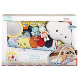 GUND Baby Tinkle Crinkle & Friends Arch Activity Gym Playmat Sensory Stimulating Plush 8-Piece Set