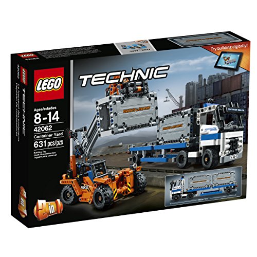 LEGO Technic Container Yard 42062 Building Kit 631 Piece
