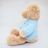 GUND Its a Boy T-Shirt Teddy Bear Stuffed Animal Plush, Blue, 12