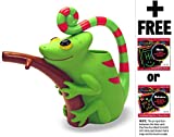Verdie Chameleon Watering Can: Sunny Patch Outdoor Play Series + FREE Melissa & Doug Scratch Art Mini-Pad Bundle