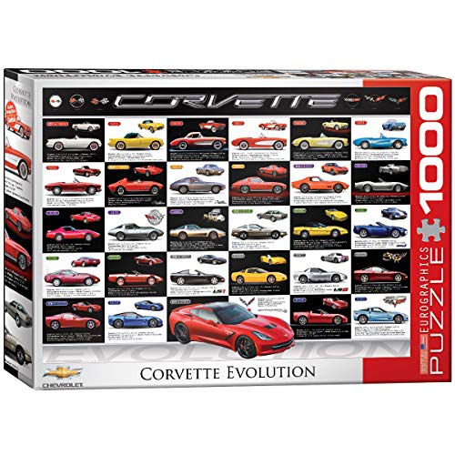 EuroGraphics Corvette Evolution Jigsaw Puzzle (1000-Piece)