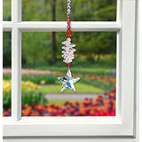 Woodstock Chimes CBMS Rainbow Makers Suncatcher, Crystal Brilliance Cascade - Morning Star