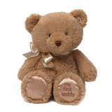 Baby GUND My 1st Teddy Bear Stuffed Animal Plush, Tan 10"