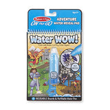 Melissa & Doug On The Go Water Wow! Reusable Water-Reveal Activity Pad – Adventure