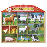 Melissa & Doug Round The Barnyard Rug & Animals