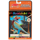 Melissa & Doug On The Go Scratch Art Color Reveal Activity Pad - Dinosaurs