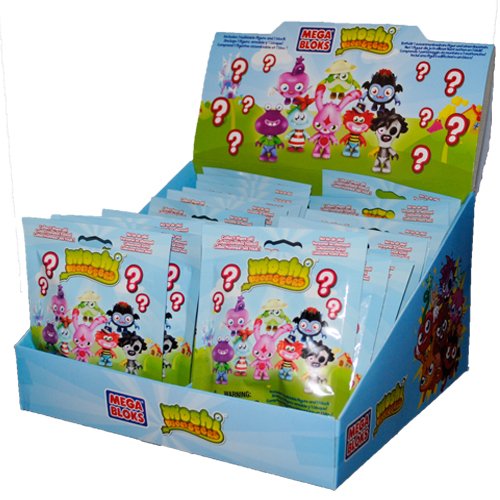 Mega Bloks Moshi Monsters 80600 Series 1 Minifigure Mystery Pack 1 RANDOM Mini Figure