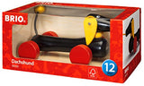 BRIO World - 30332 Pull Along Dachshund | The Perfect Playmate for Your Toddler