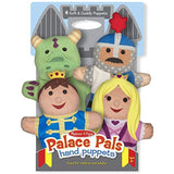 Melissa & Doug Palace Pals 4-Piece Hand Puppets Gift Set + Free Scratch Art Mini-Pad Bundle [90827]