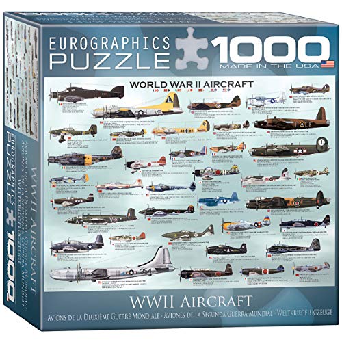 World War II Aircraft Puzzle, 1000-Piece