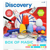 Discovery Box of Magic by Horizon Group USA, Great Stem Science Experiments, Over 50 Magic Tricks & Optical Illusions, Magic Wand & Instructions Included