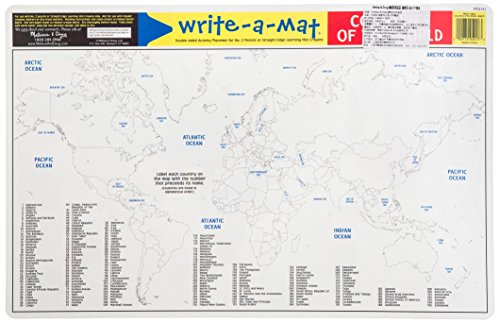 Melissa & Doug, Writeamat Countries