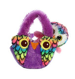 Aurora World Fancy Pals Pet Carrier Owl You Need is Love Plush, Purple