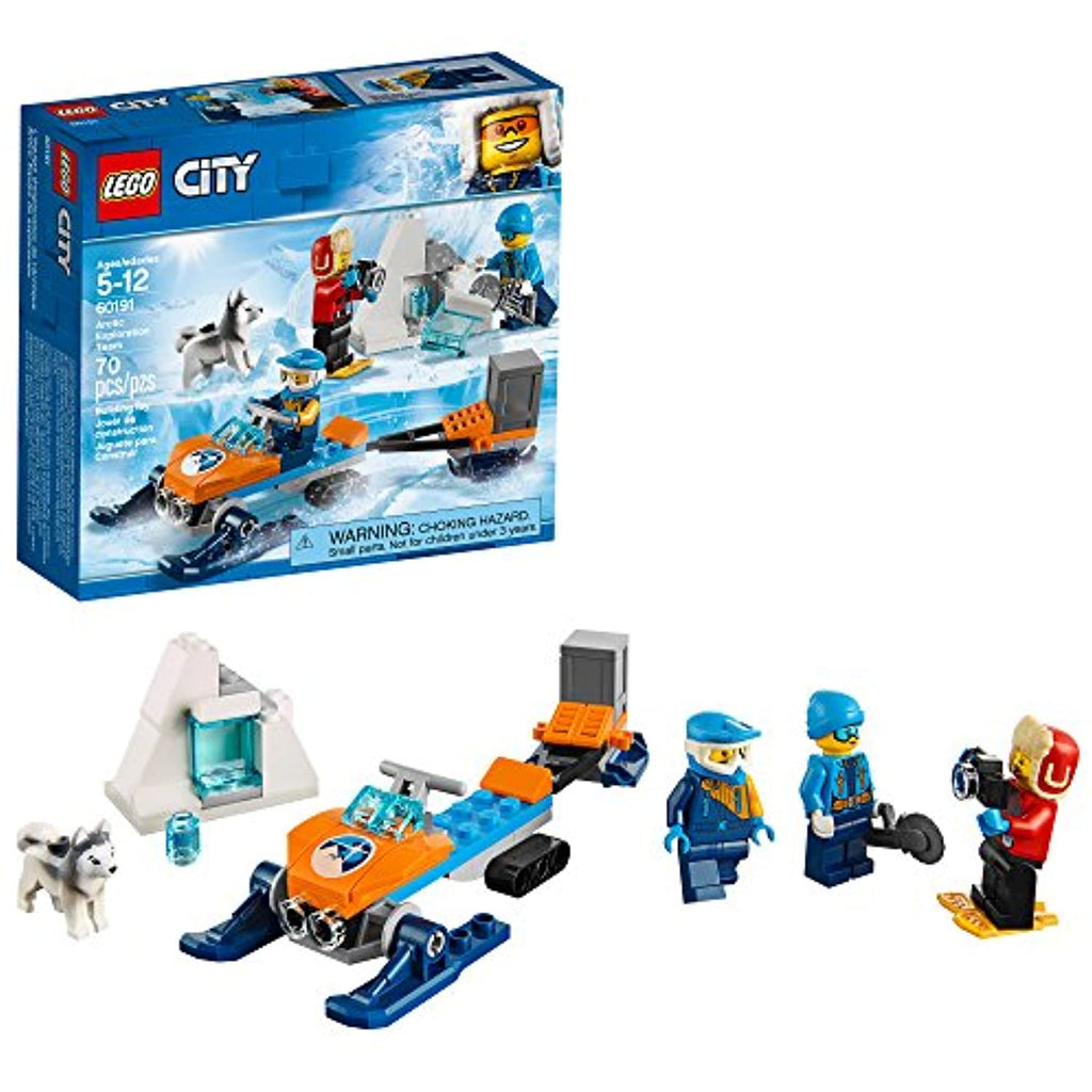 LEGO City Arctic Exploration Team 60191 Building Kit (70 Pieces) (Discontinued by Manufacturer)
