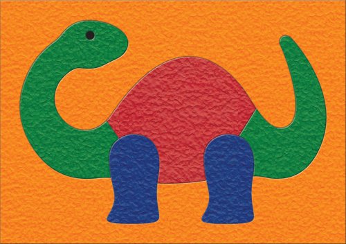 Lauri Crepe Rubber Puzzles - Dinosaur