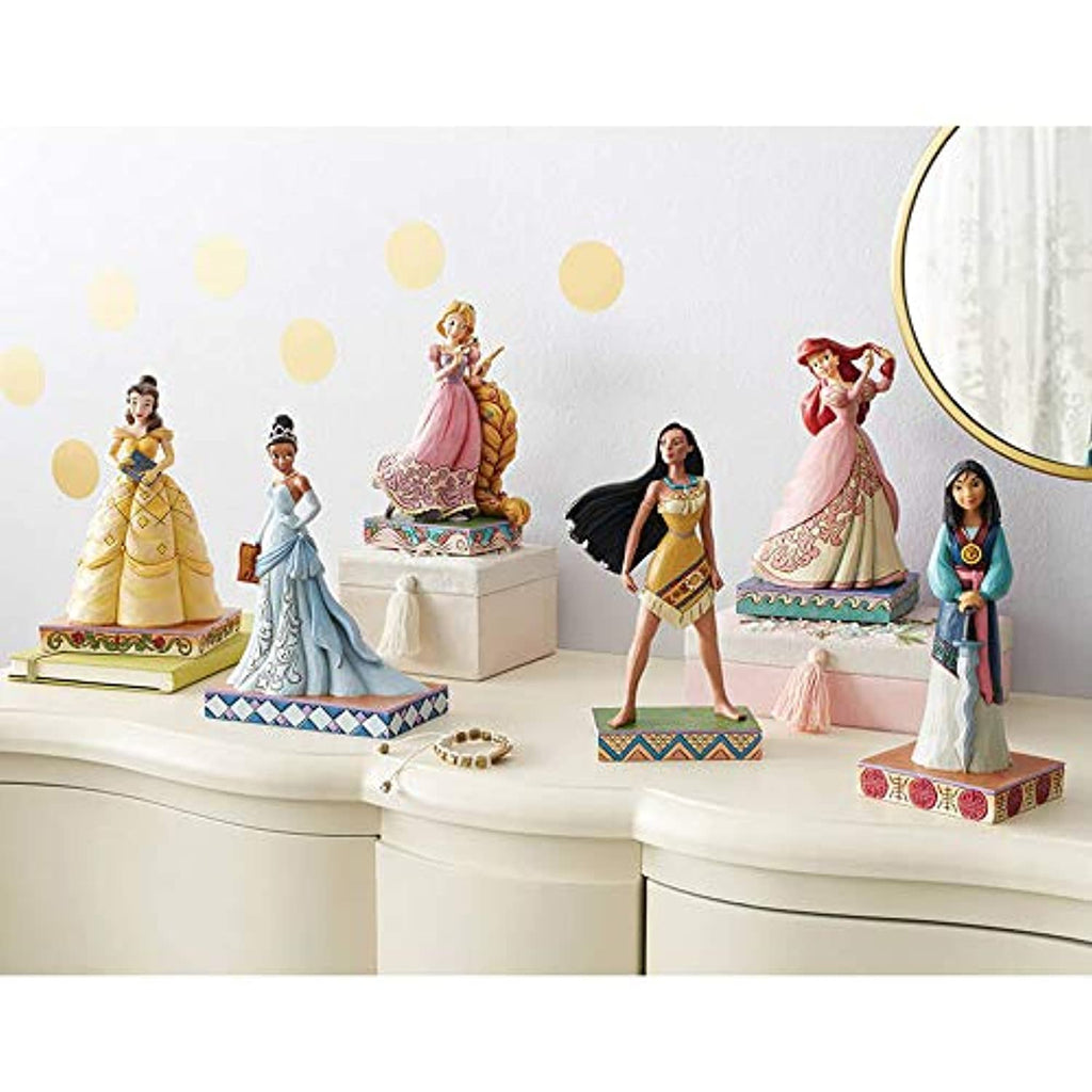 Enesco Disney Traditions by Jim Shore Princess Passion Pocahontas Figurine, 7.625 Inch, Multicolor