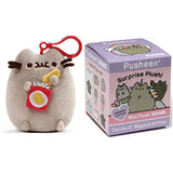 GUND Pusheen Plush Magical Kitties Blind Box Series 6 Bundle with Pusheen Potato Chip Backpack Clip