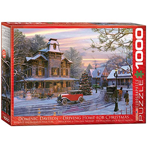 Eurographics Driving Home for Christmas 1000-Piece Puzzle