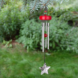 Woodstock Chimes Starr Starlight Chime, Red