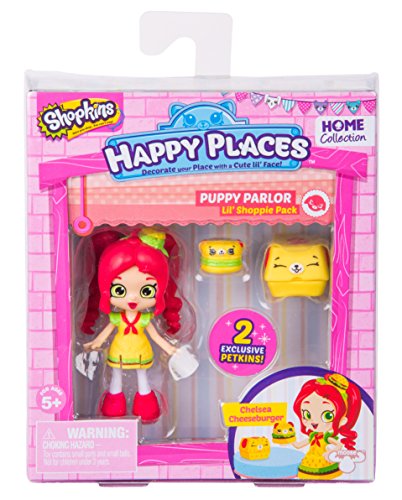 Shopkins Happy Places Season 2 Doll Single Pack Chelsea Cheeseburger