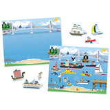 Melissa & Doug Reusable Sticker Pads Set - Face It!, My Town, and Vehicles