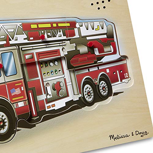 Melissa and Doug Fire Truck Sound Puzzle