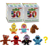 GUND Sesame Street 50th Anniversary Surprise Plush (3") Blind Box Gift Set Party Bundle - 2 Pack (Assorted)