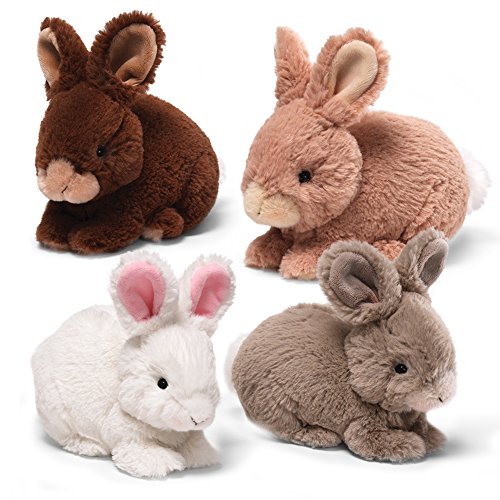 Lil Wispers Natural Bunny 7" Gray