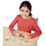 Melissa & Doug Paint & Decorate Your Own Wooden Magnets Craft Kit – Butterflies, Hearts, Flowers