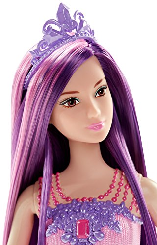 Barbie Endless Hair Kingdom Princess Doll, Purple