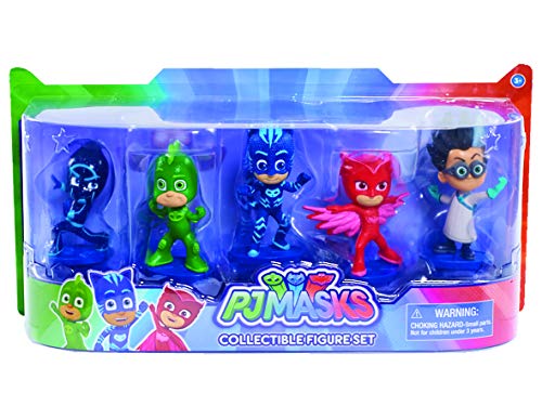 PJ Masks Collectible Figure Set, 5 Pack