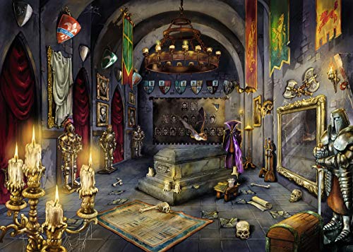 Ravensburger Escape Puzzle Vampire's Castle 759 Piece Jigsaw Puzzle for Kids and Adults Ages 12 and Up - an Escape Room Experience in Puzzle Form