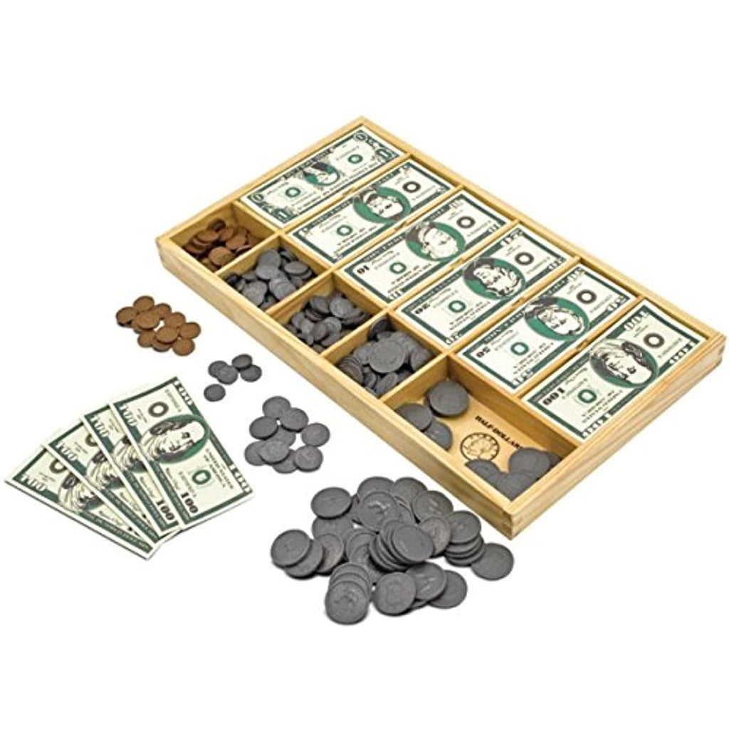 MELISSA & DOUG PLAY MONEY SET (Set of 6)