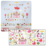RoomMates Happi Cupcake Land Peel and Stick Wall Decals,Multicolor