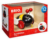 BRIO World - 30165 Pull Along Bumblebee | The Perfect Playmate for Your Toddler