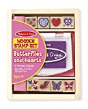 Melissa & Doug Butterfly & Heart Stamp Set