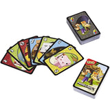 Mattel Games UNO Minecraft Card Game, Now UNO fun includes the world of Minecraft, Multicolor, Basic Pack