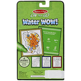Melissa & Doug On the Go Water Wow! Pet Mazes Activity Pad (Reusable Water-Reveal Coloring Book, Refillable Water Pen)