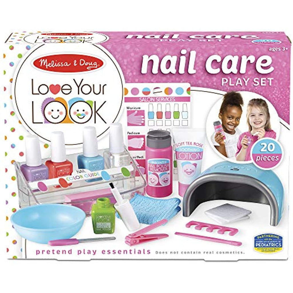 Melissa & Doug Love Your Look Pretend Nail Care Play Set
