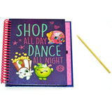 Shopkins Scratch & Sticker Journal
