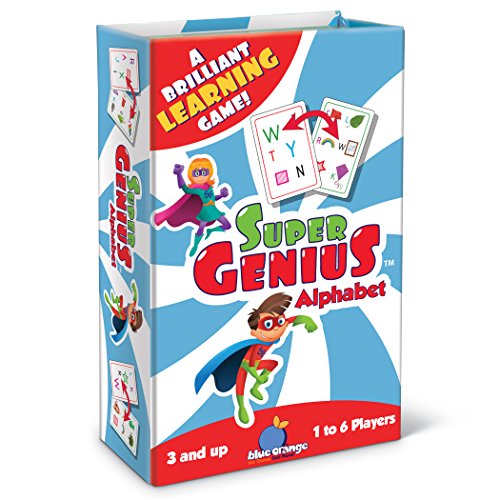 Blue Orange Super Genius - Alphabet Card Game