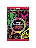 Melissa & Doug Neon Mini Scratch Notes