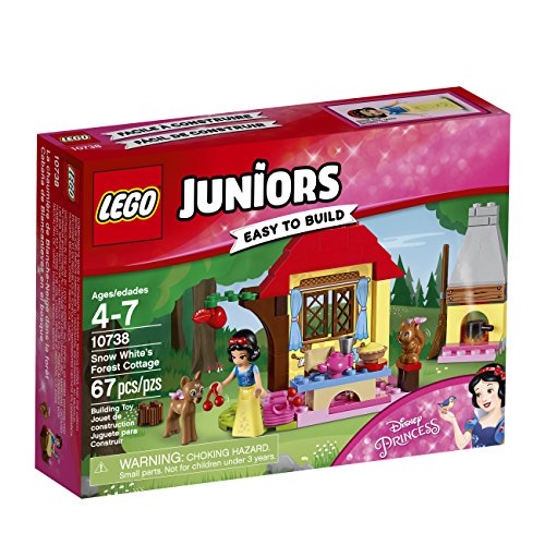 LEGO Juniors Snow Whites Forest Cottage 10738 Building Kit 67 Piece