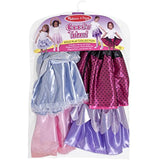 Melissa & Doug Goodie Tutus Role Play Costume Scratch Art Mini-Pad Bundle [85465]