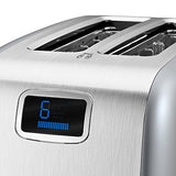 KitchenAid KMT223 2-Slice Toaster with One-Touch Lift/Lower and Digital Display - Silver